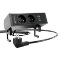 UNI Plug-in Power Strip | 2 Power Outlets & Dual USB Fast Charger - 4 Thumbnail Image