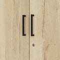 UNI Flügeltürenschrank | 5 OH, 800 x 1897 mm, Anthrazit / Wildeiche - 5 Thumbnail Image