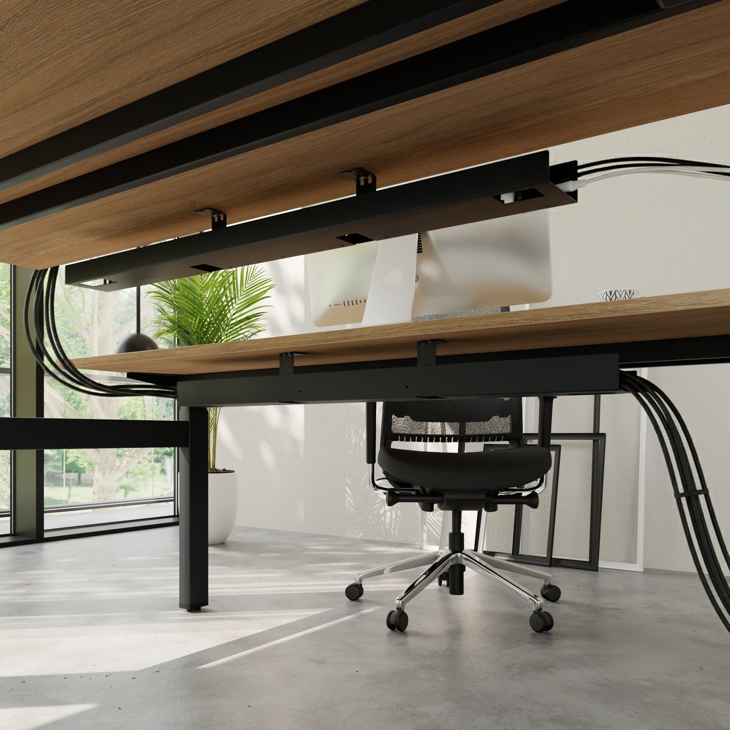 UNI Kabelwanne | 1060 x 110 mm, Stahl, universell einsetzbar