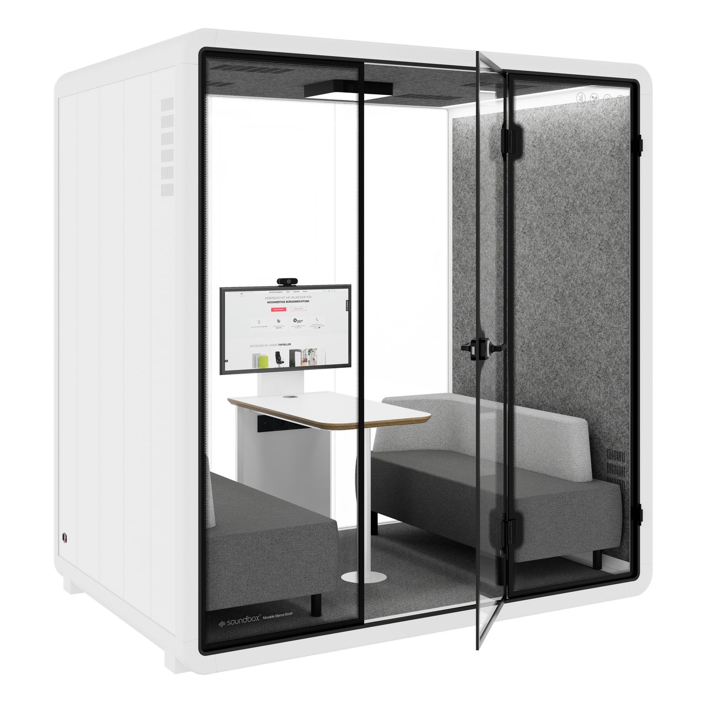 VR-L MeetingBox | Space-in-Room, Sound Isolation, per 4 persone