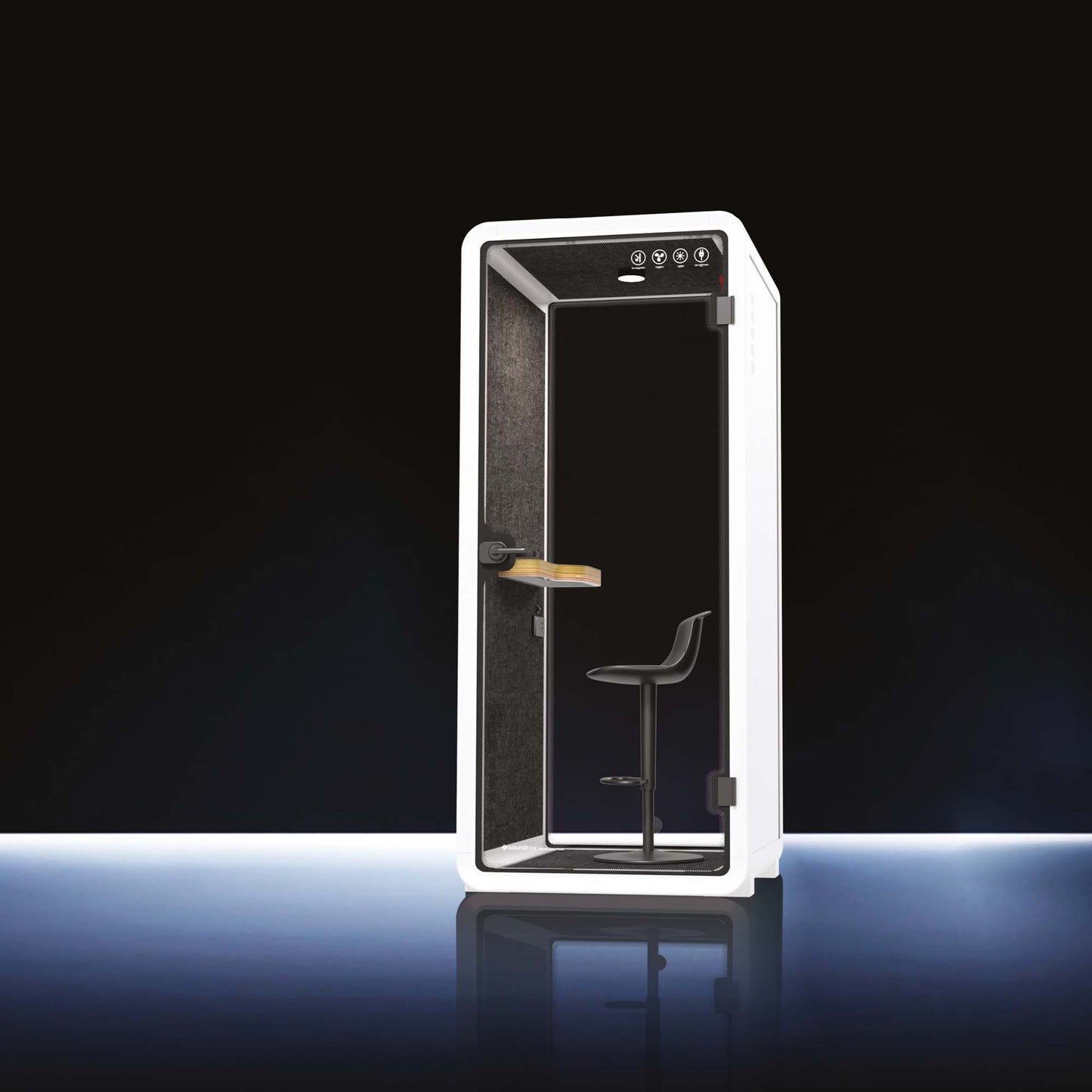 VR-S Telephone box | Space-in-room, sound insulation, for 1 person
