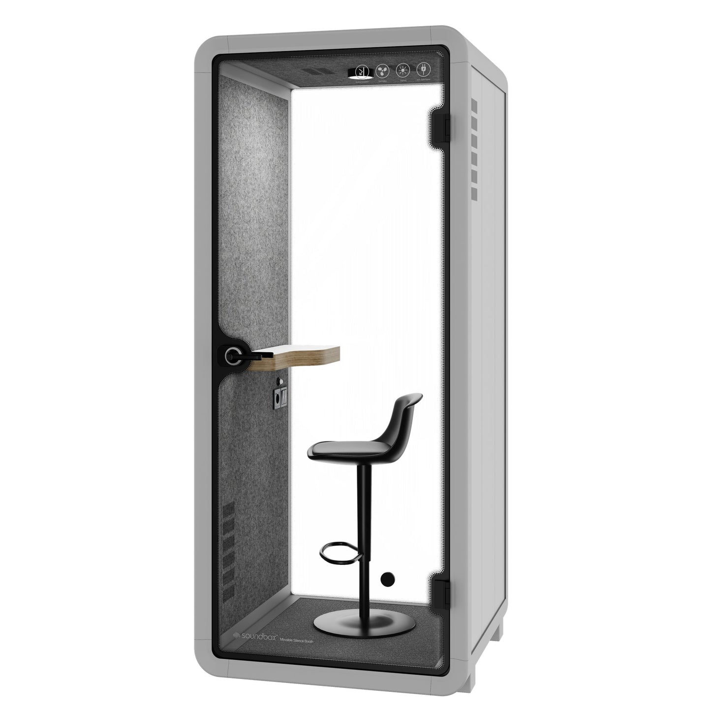 Box téléphonique VR-S | Espace dans la chambre, isolation sonore, pour 1 personne