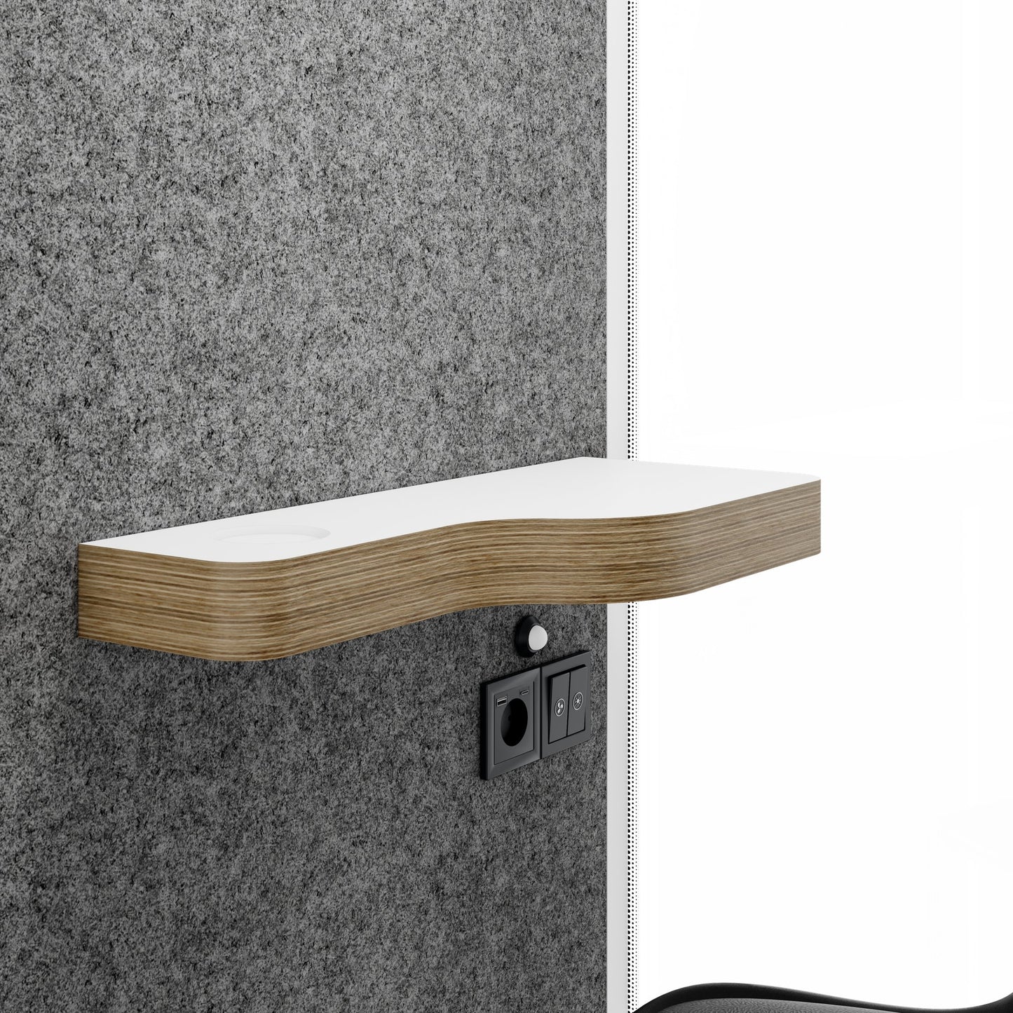VR-S Telephone box | Space-in-room, sound insulation, for 1 person
