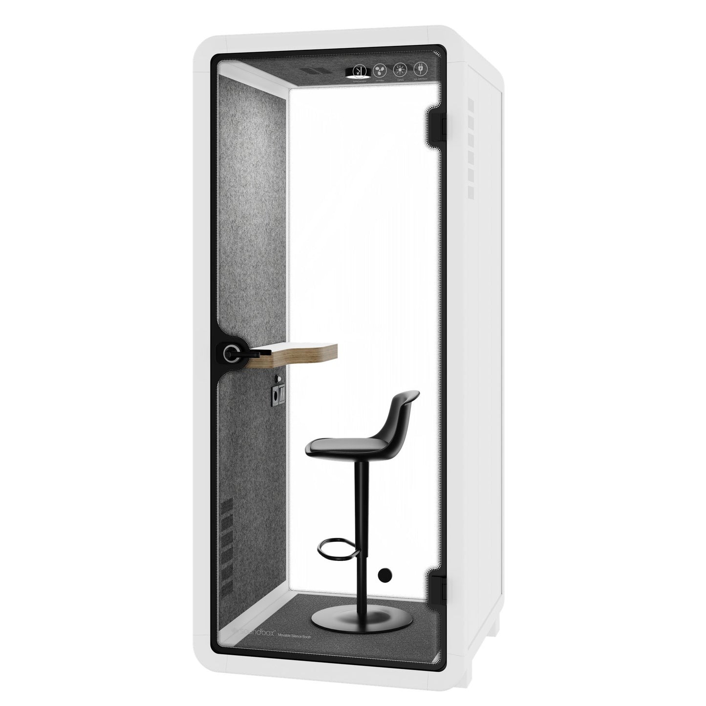 Box téléphonique VR-S | Espace dans la chambre, isolation sonore, pour 1 personne