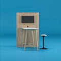 WOBBY Sitzhocker | Ø400 mm, Sitzhöhe 590 – 850 mm - 15 Thumbnail Image