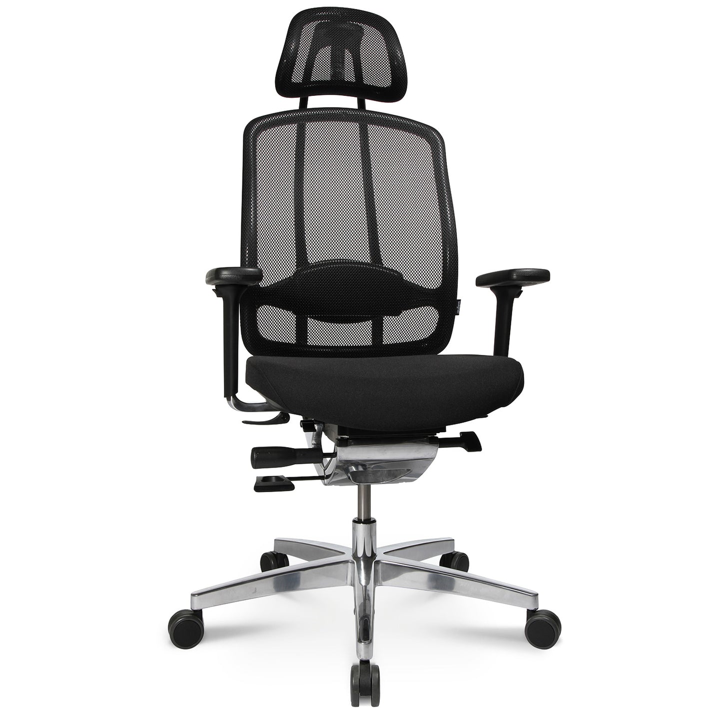 Wagner - AluMedic 10 chaise pivotante de bureau | Appui-tête, noir