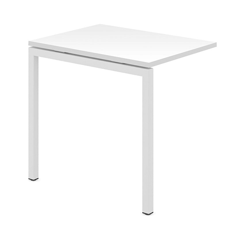 NOVA Bureau d'appoint U | 600 x 800 mm, blanc