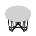 ZooZoo Beistelltisch | Runde oder elliptische Tischplatte - 3 Thumbnail Image