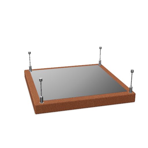 MODUS Vera da parete e soffitto | 400-1200 mm, oltre 100 colori