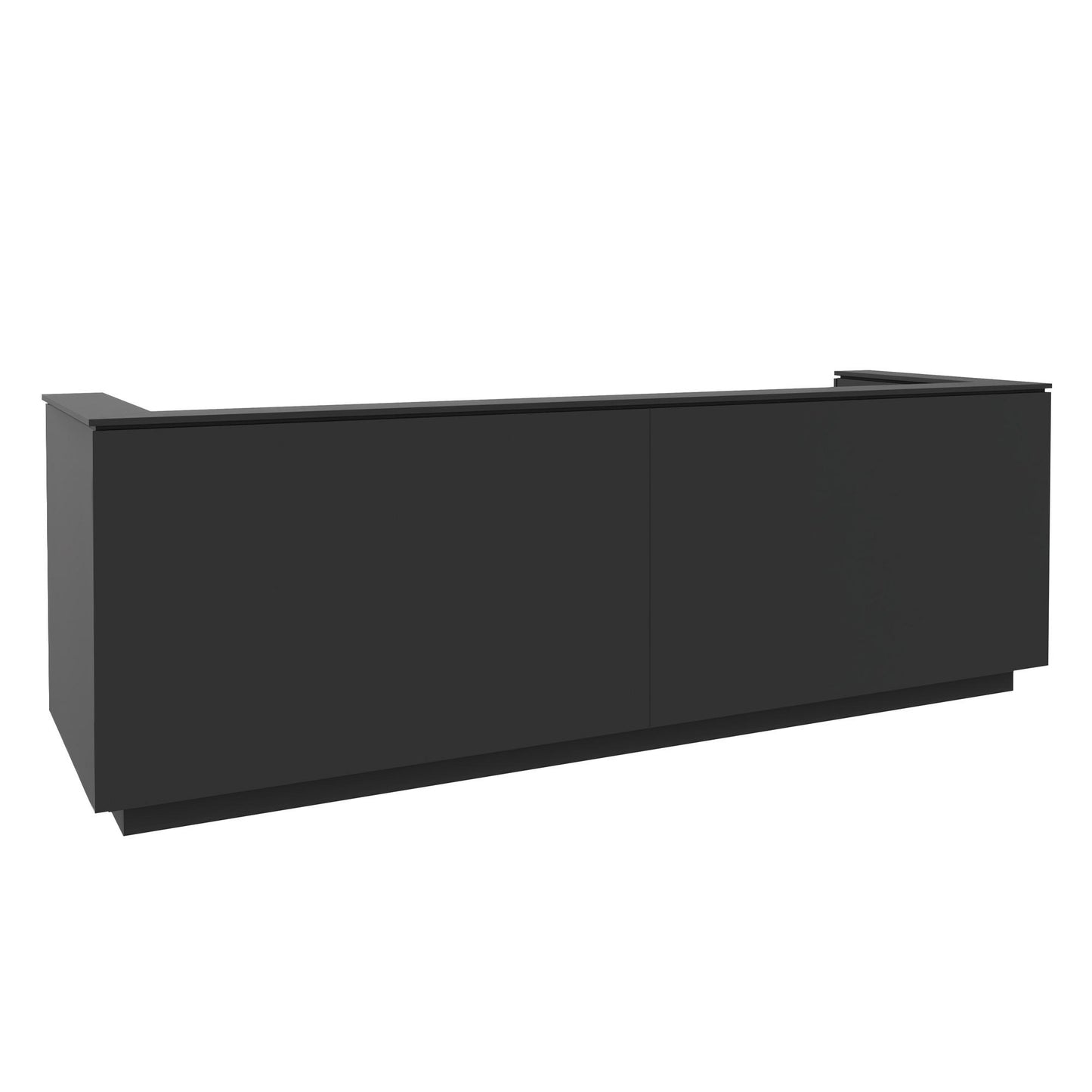 ICE reception desk | 3214 x 1022 mm, anthracite