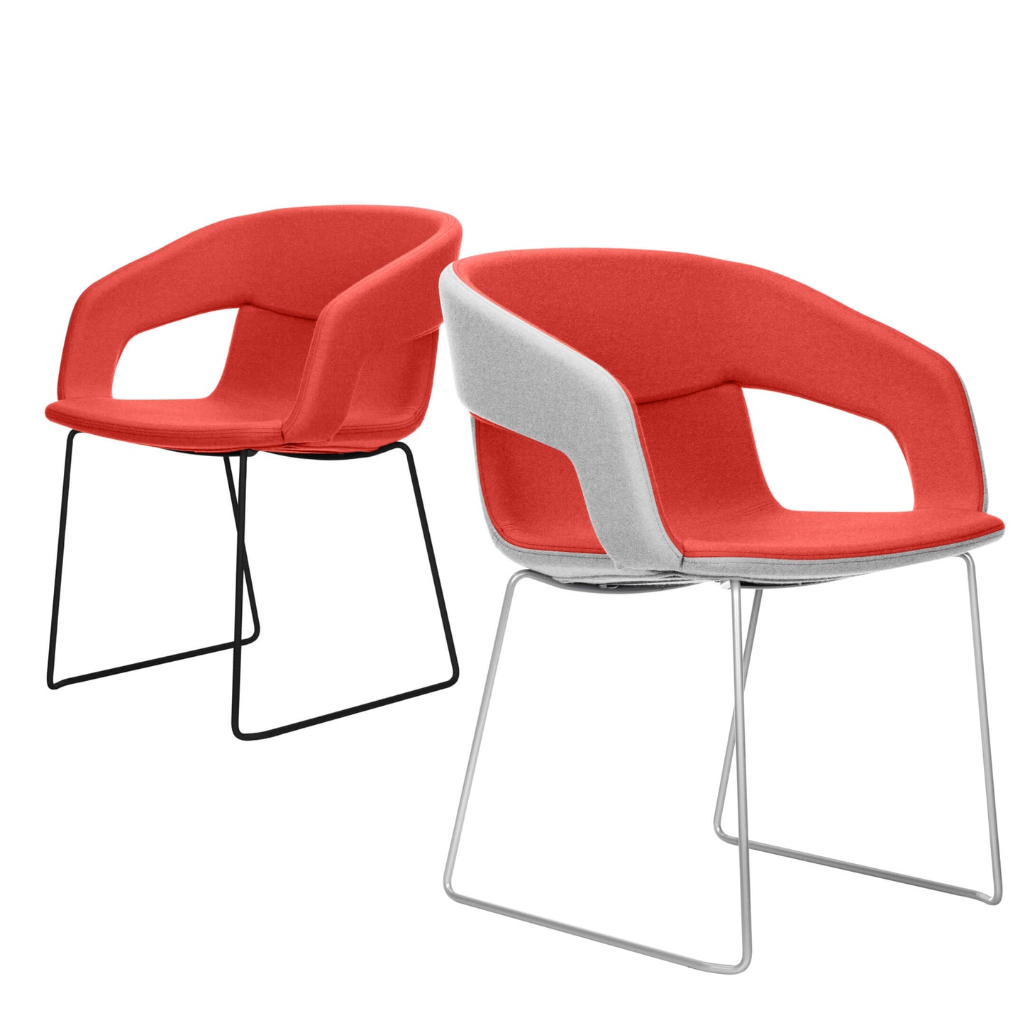 TWIST&SIT Président de conférence et des visiteurs | Kuftstell, Synergie de couverture en laine