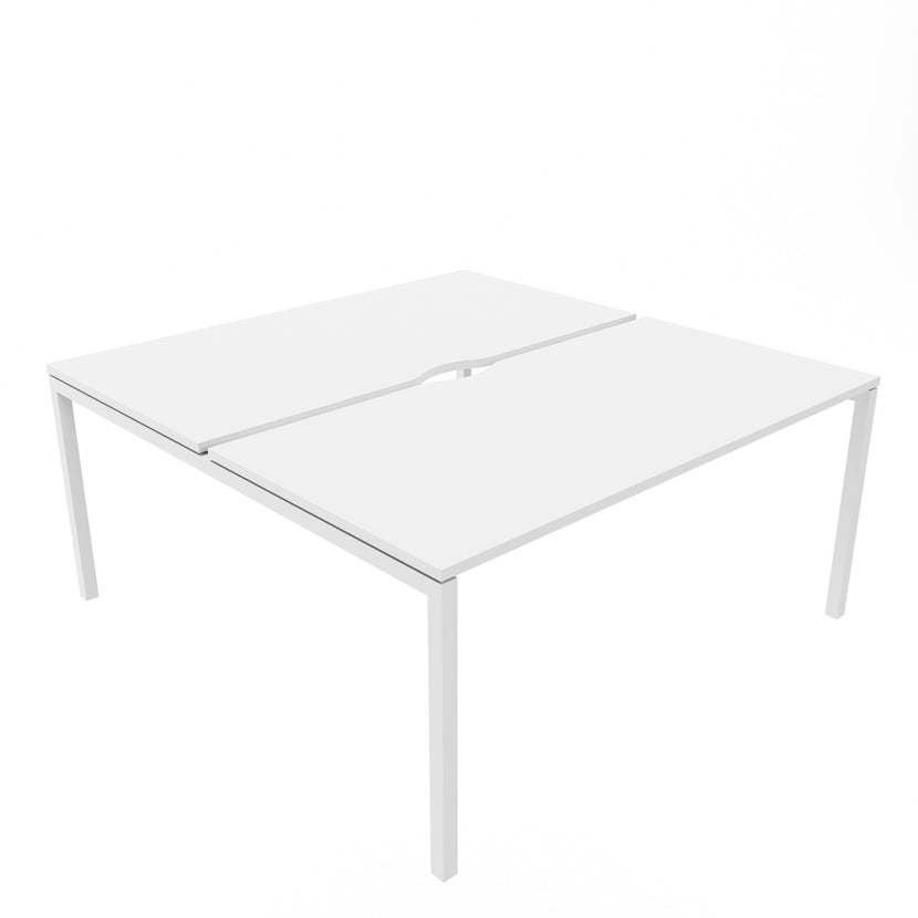 NOVA U Desk del team | 1600 x 1640 mm, bianco
