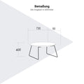 profim – CHIC LOUNGE Ottomane | Kufengestell - 5 Thumbnail Image