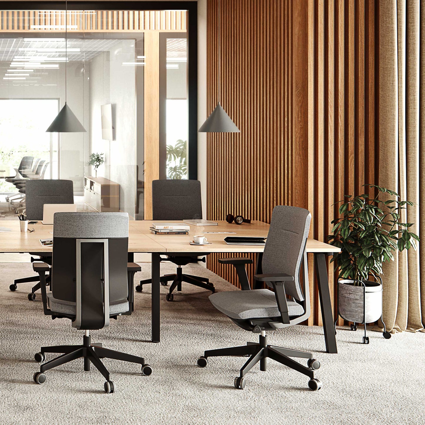 profim - XENON 10 SFL NEXT office swivel chair | Lumbar support, black