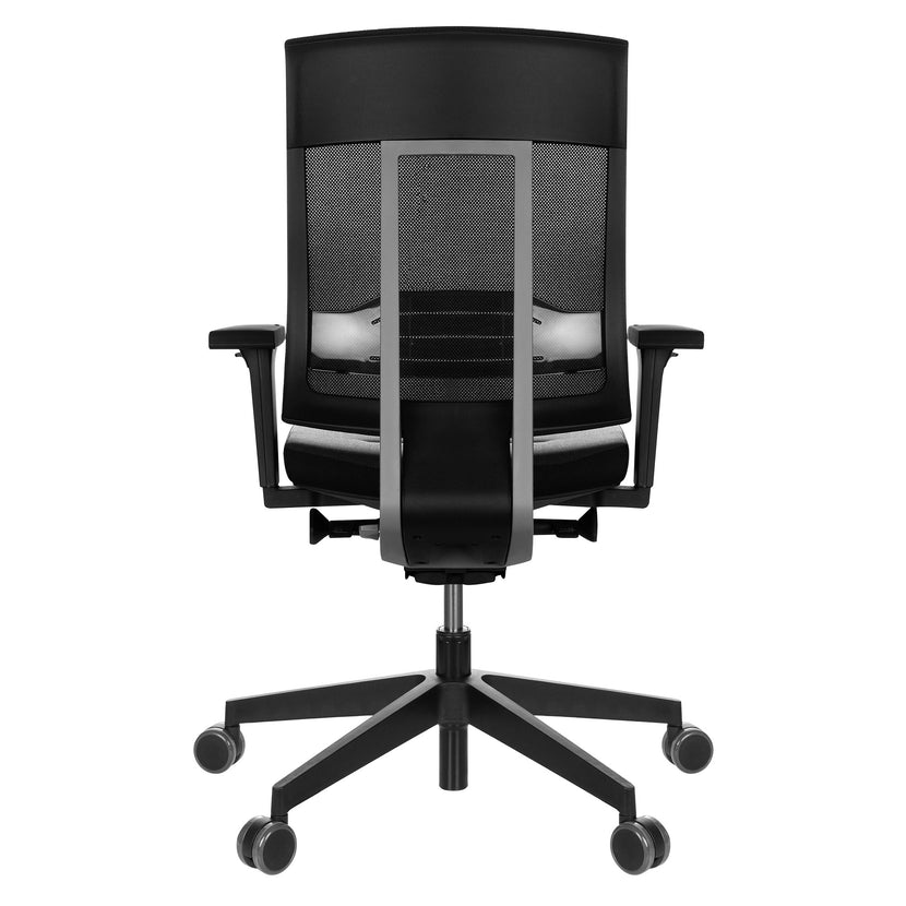 profim - XENON 101 SFL Net Office Swivel Chair | Support de la lordose, retour en arrière, noir