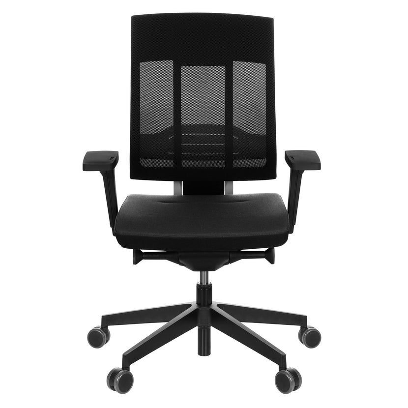 profim - XENON 101 SFL Net Office Swivel Chair | Support de la lordose, retour en arrière, noir