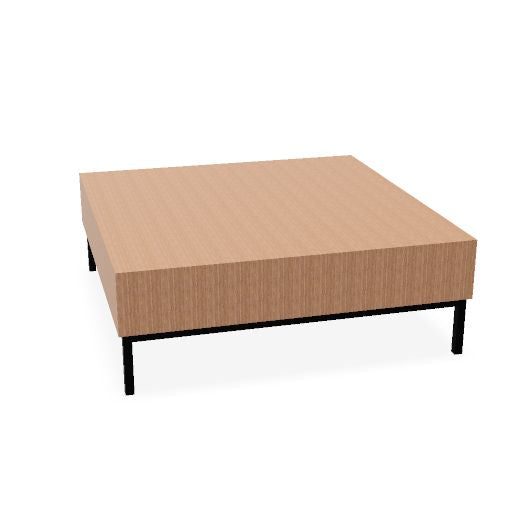 profim - MyTurn Beistelltisch | 850-1200 x 850 mm, 4-Fuß oder Kufengestell