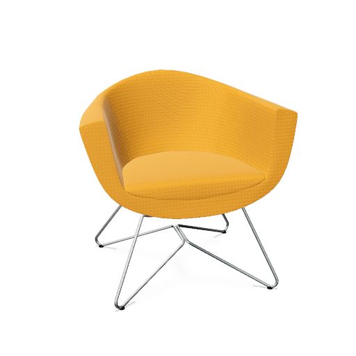 profim - Fauteuil de salon SORRISO | Piètement traîneau