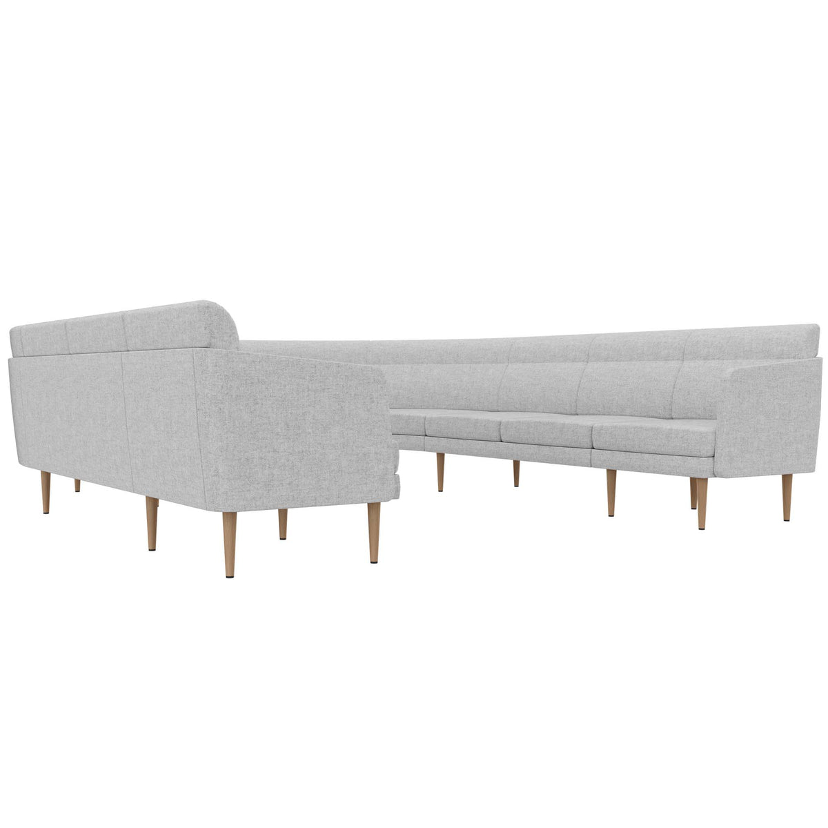 ARCIPELAGO Sofa | 10-seater, curved, upholstery fabrics BERTA / SYNERGY  - 3 Lightbox Main Image