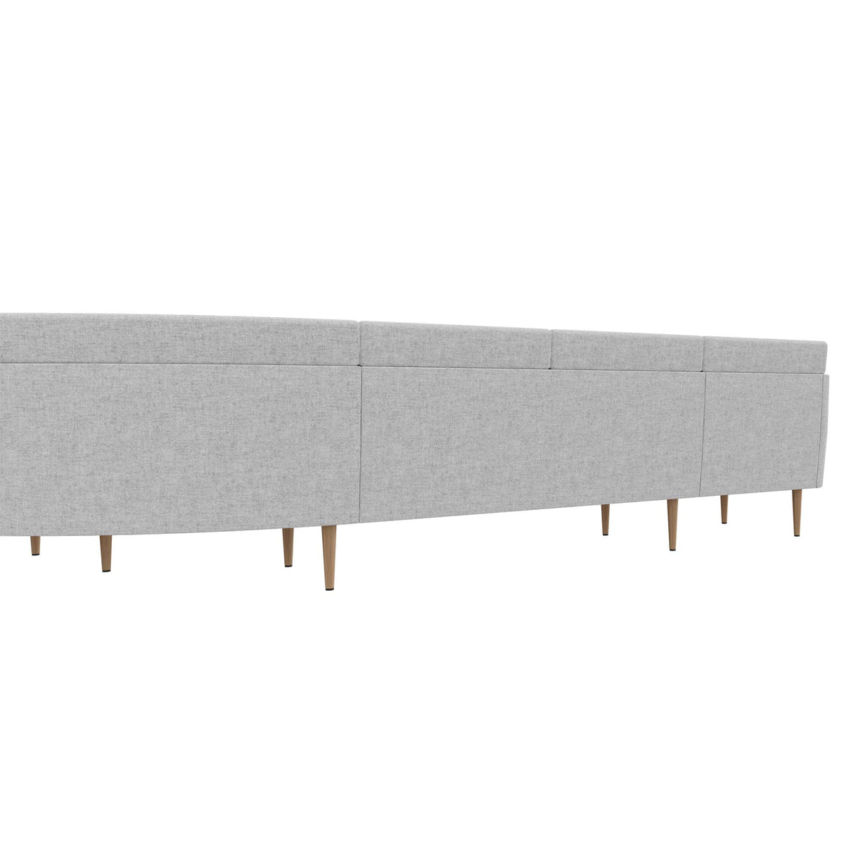 ARCIPELAGO Sofa | 10-seater, curved, upholstery fabrics BERTA / SYNERGY  - 4 Lightbox Main Image