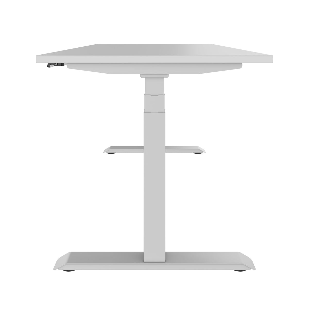 LORNA 2-Motoren-Schreibtisch | 1200 - 1800 mm, elektrisch höhenverstellbar, Perlgrau