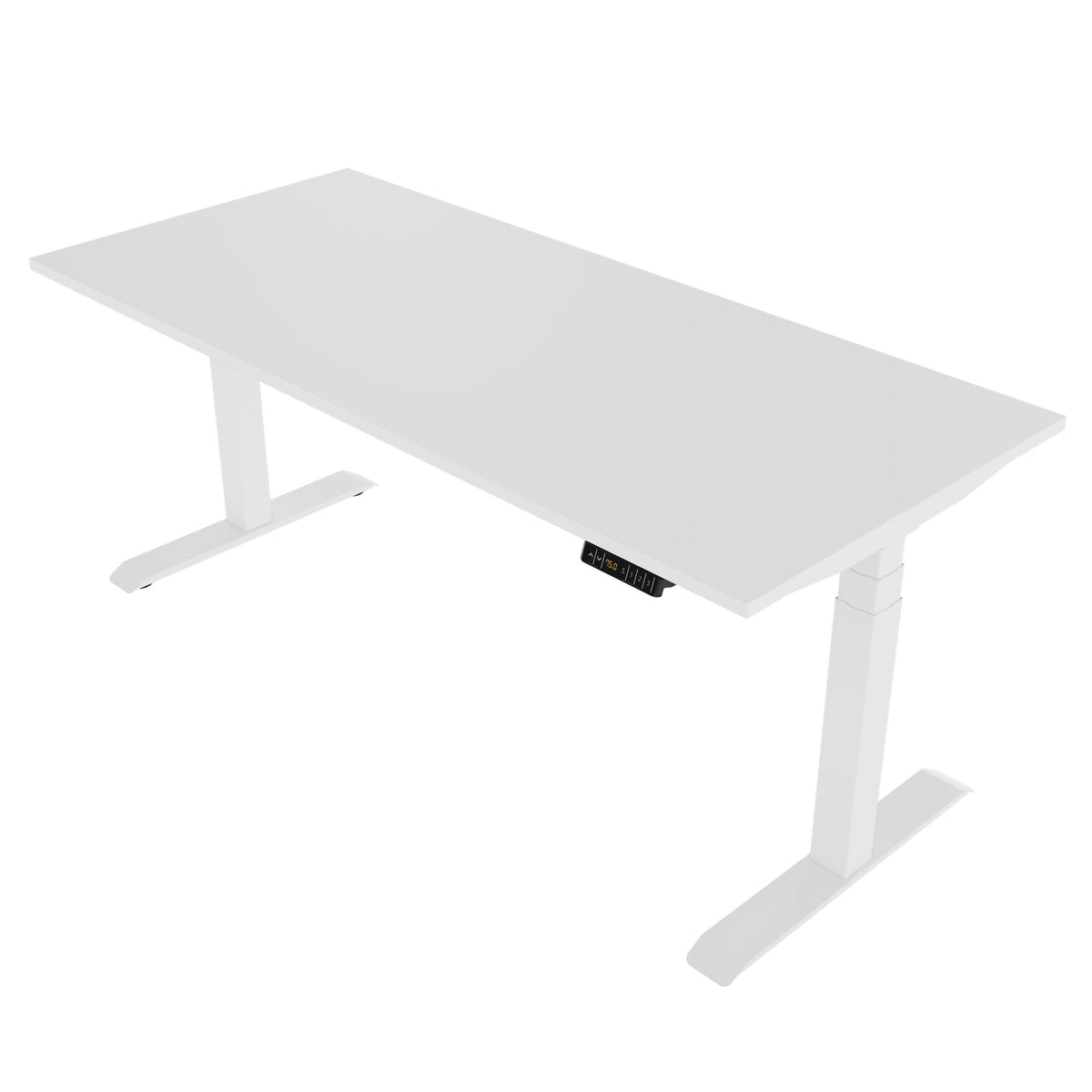 LORNA 2-Motoren-Schreibtisch | 1200 - 1800 mm, elektrisch höhenverstellbar, Weiß
