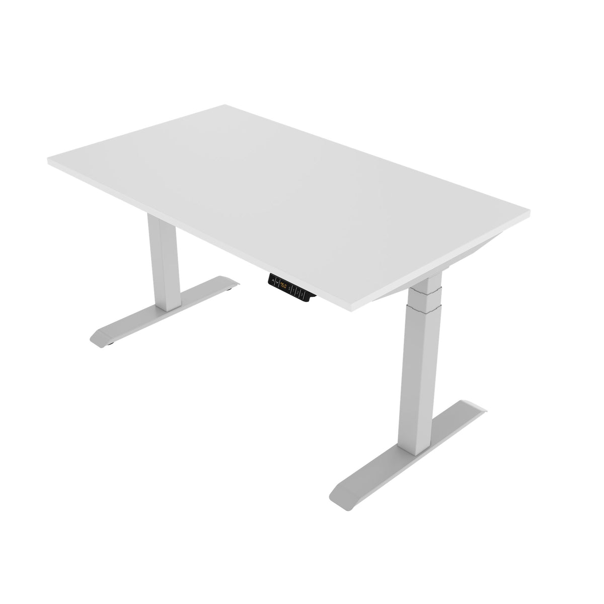 LORNA 2-Motoren-Schreibtisch | 1200 - 1800 mm, elektrisch höhenverstellbar, Weiß