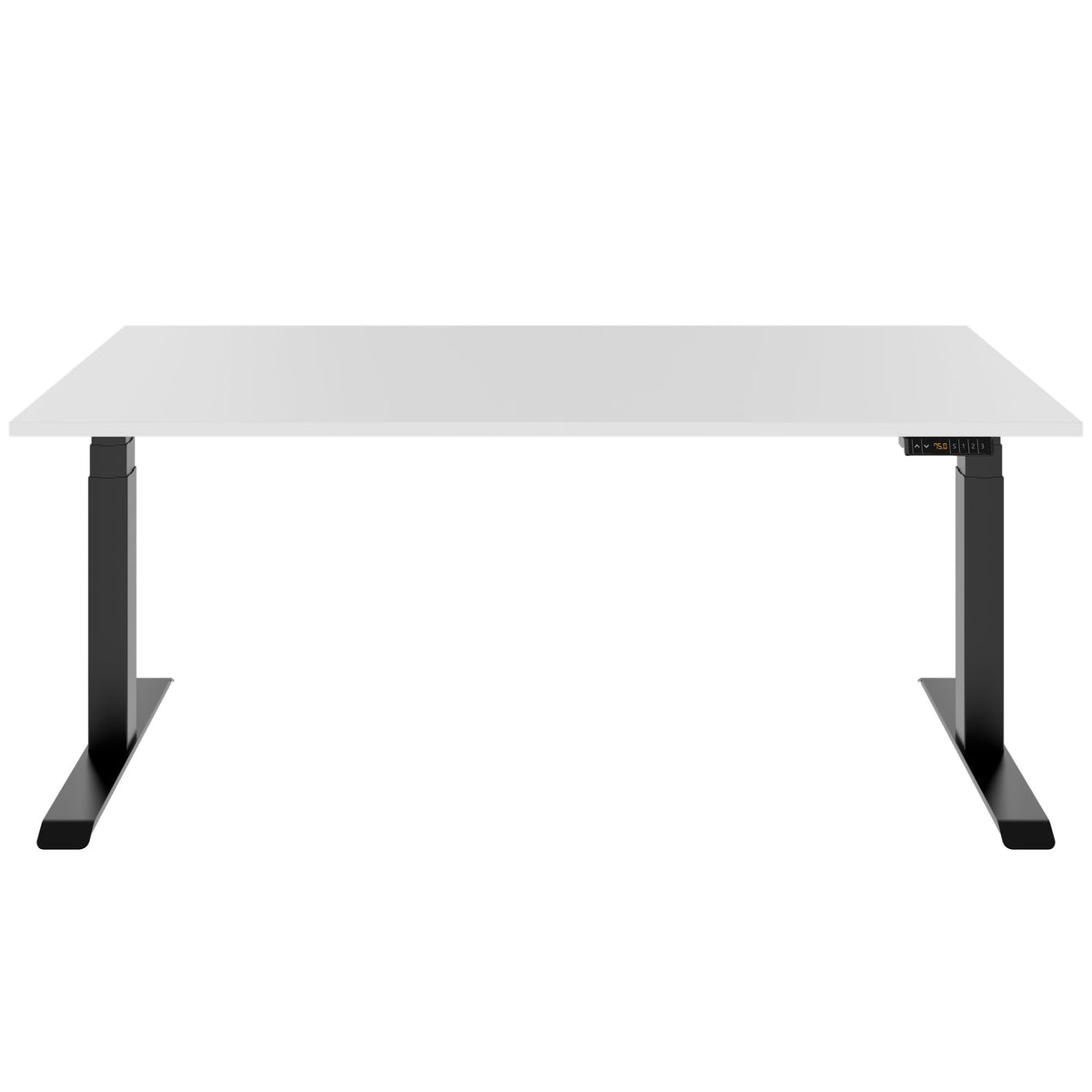 LORNA 2-Motoren-Schreibtisch | 1200 - 1800 mm, elektrisch höhenverstellbar, Weiß