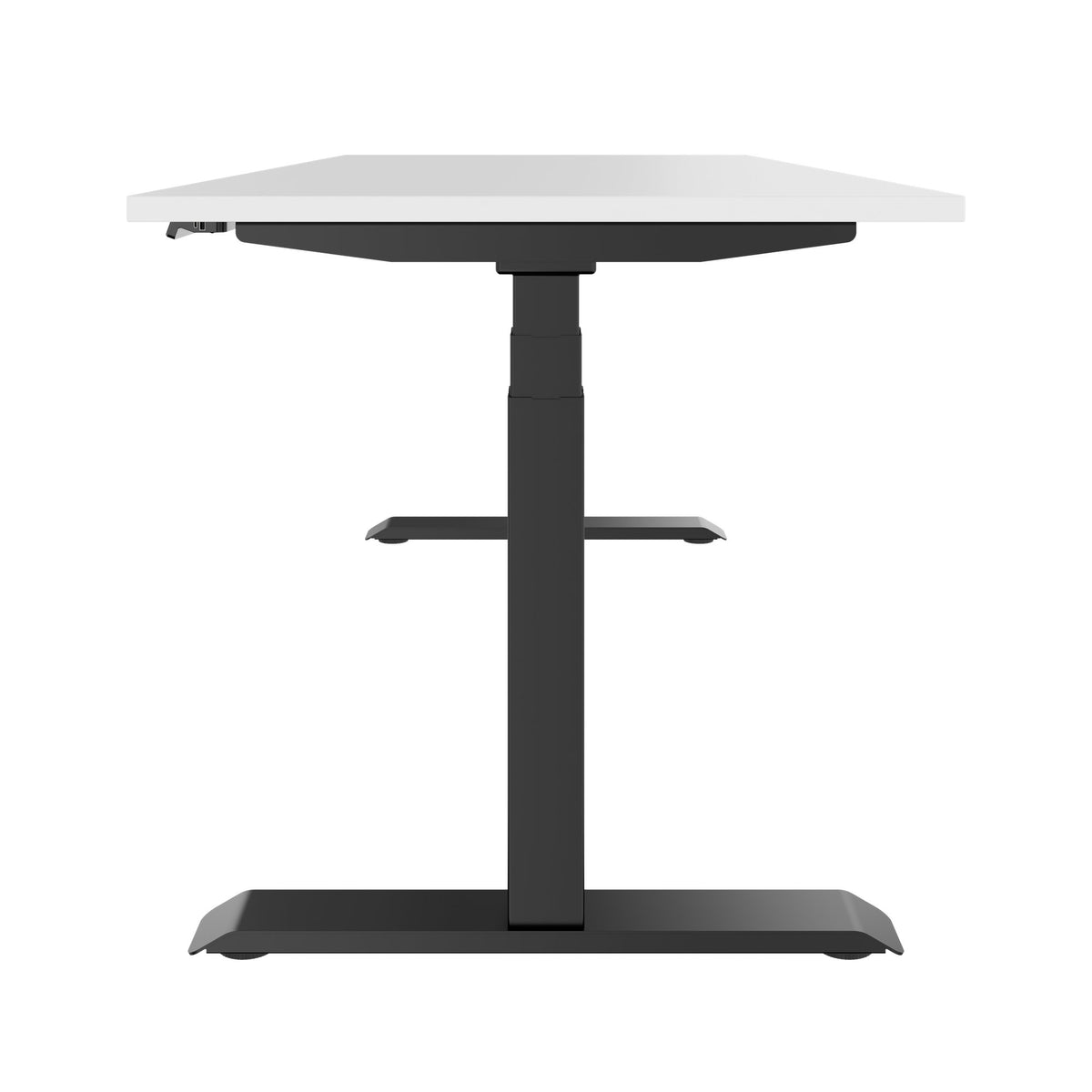 LORNA 2-Motoren-Schreibtisch | 1200 - 1800 mm, elektrisch höhenverstellbar, Weiß
