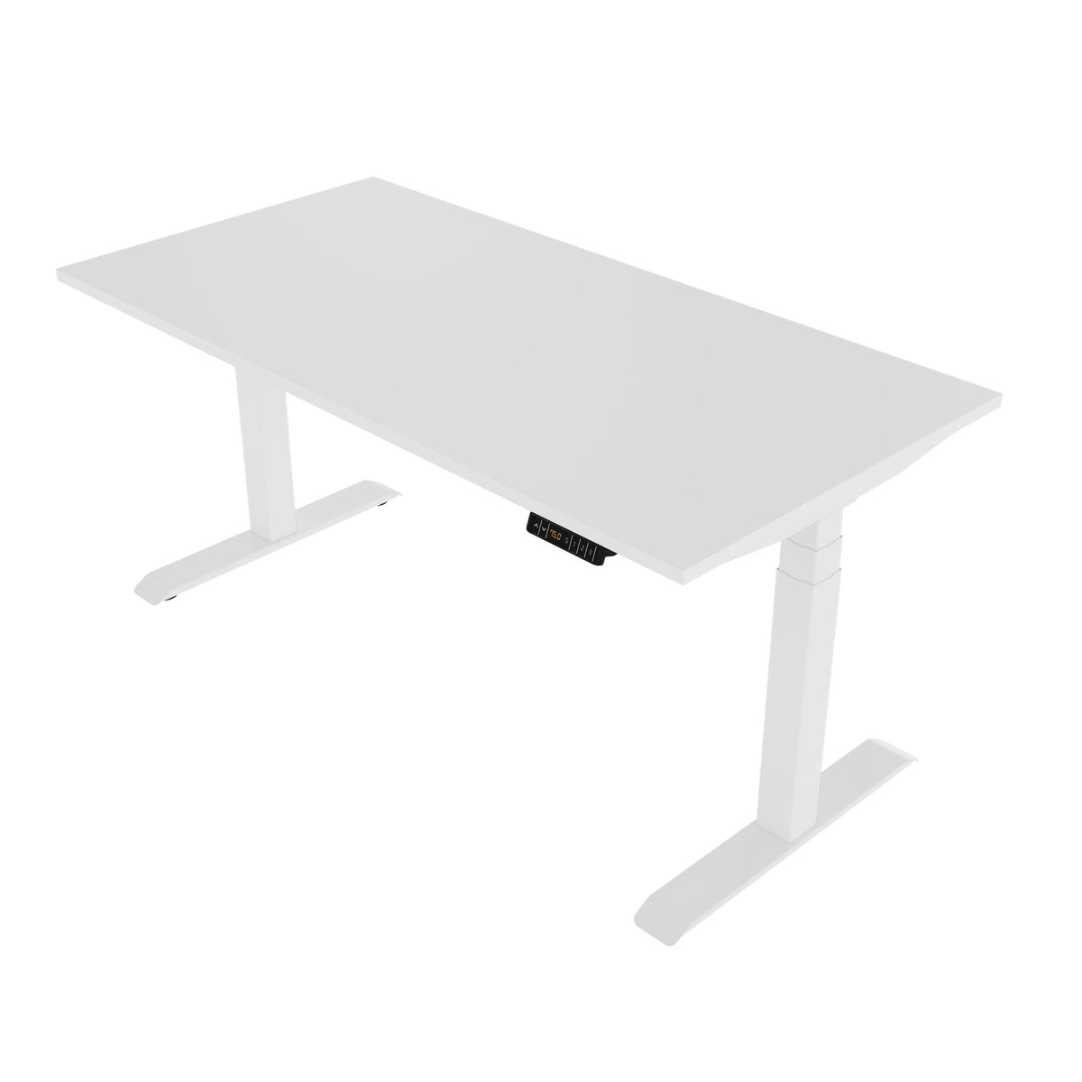 LORNA 2-Motoren-Schreibtisch | 1200 - 1800 mm, elektrisch höhenverstellbar, Weiß