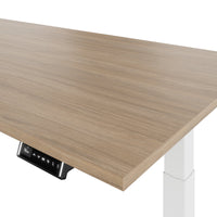 TELDRA Pro, 2-Motoren-Schreibtisch | 1200 - 2000 mm, elektrisch höhenverstellbar, Bernsteineiche