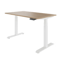 TELDRA 2.0, 2-motor desk | 1200 - 2000 mm, electrically height adjustable, amber oak