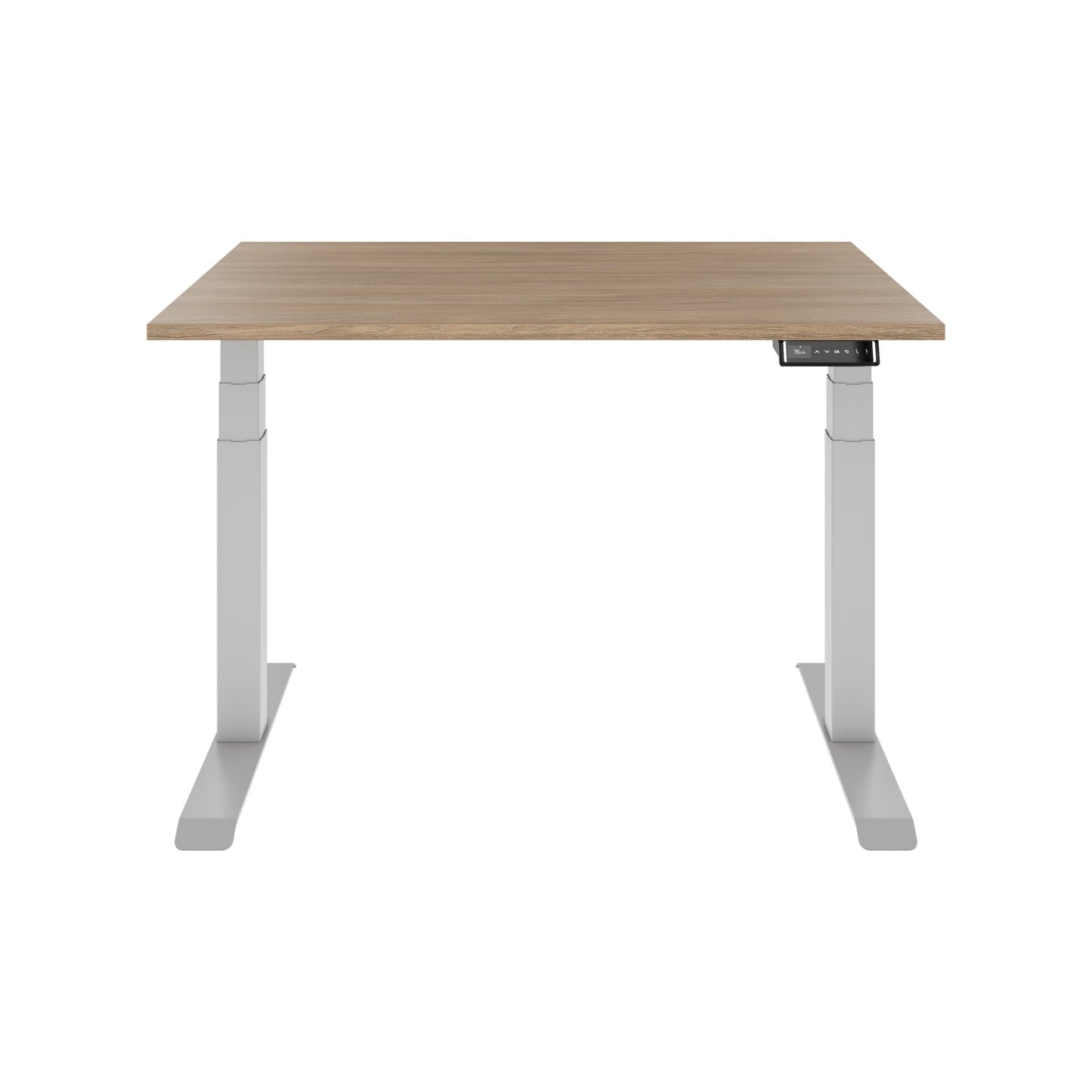 TELDRA Pro, 2-Motoren-Schreibtisch | 1200 - 2000 mm, elektrisch höhenverstellbar, Bernsteineiche