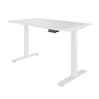 Teldra 2.0, 2-engine desk | 1200 - 2000 mm, electrically height adjustable, white