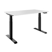 Teldra 2.0, 2-engine desk | 1200 - 2000 mm, electrically height adjustable, white