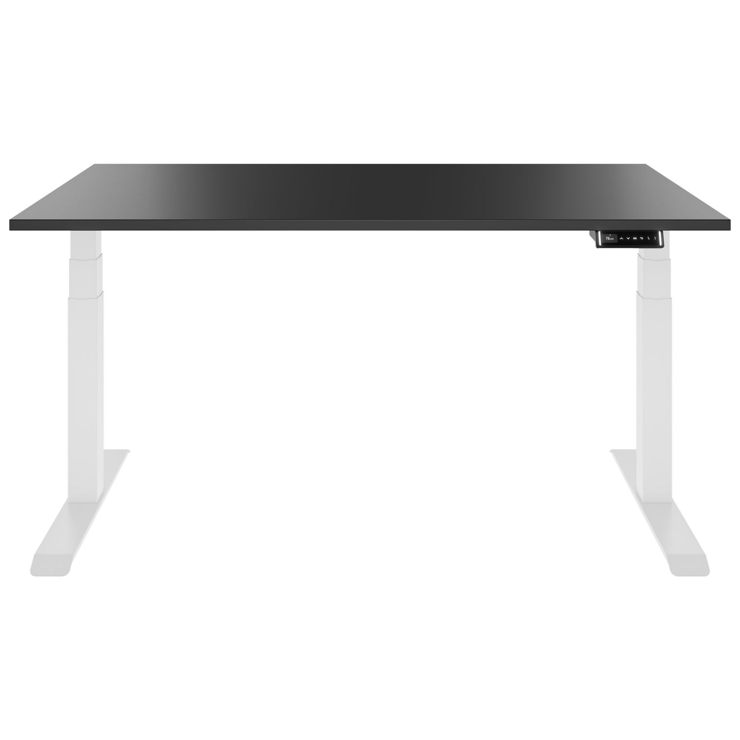TELDRA Pro, Desk a 2 motori | 1600 - 1800 mm, regolabile in altezza elettricamente, antracite