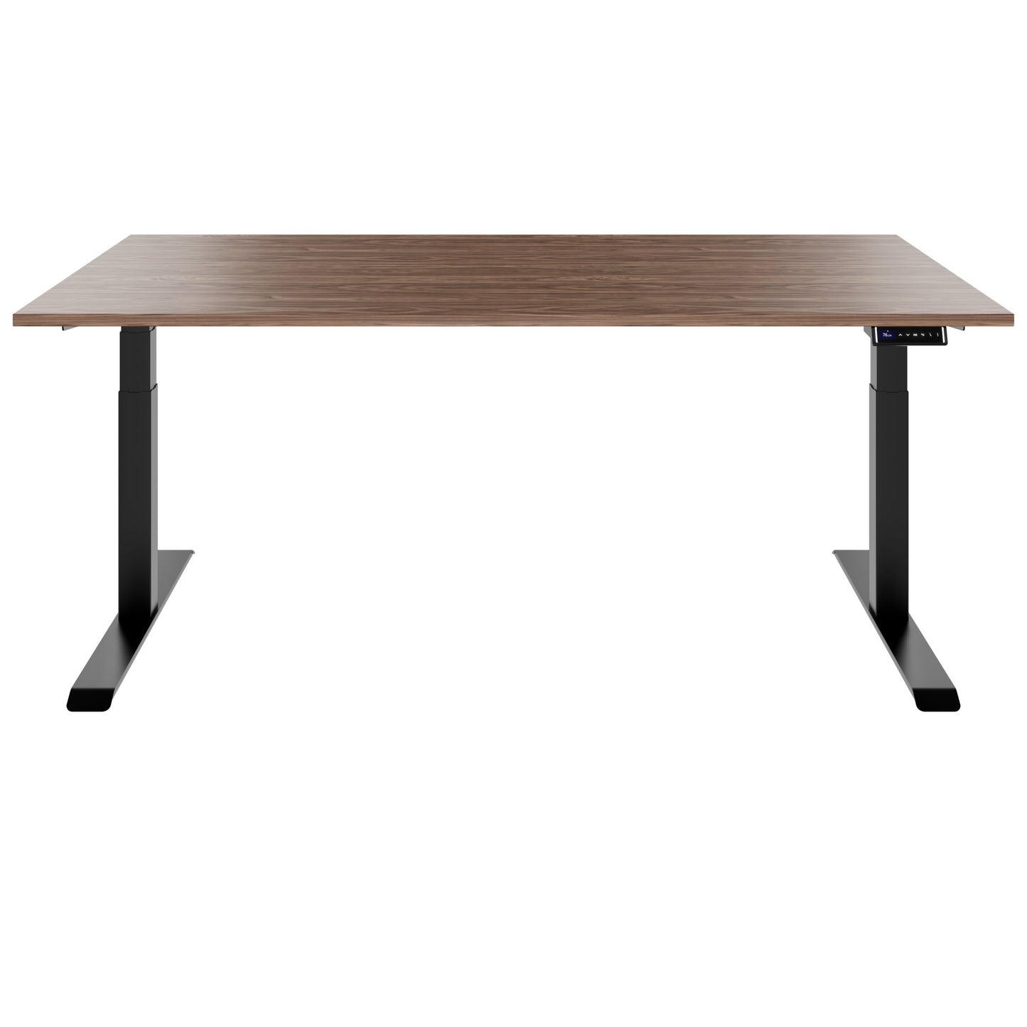 TELDRA Pro, Desk a 2 motori | 1600 - 2000 mm, regolabile in altezza elettricamente, vera fila di legno in legno