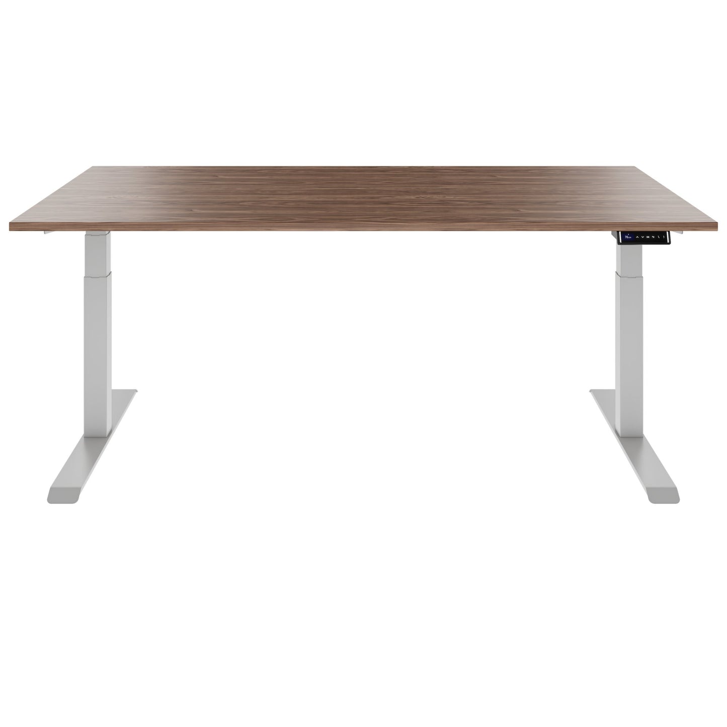 TELDRA Pro, Desk a 2 motori | 1600 - 2000 mm, regolabile in altezza elettricamente, vera fila di legno in legno