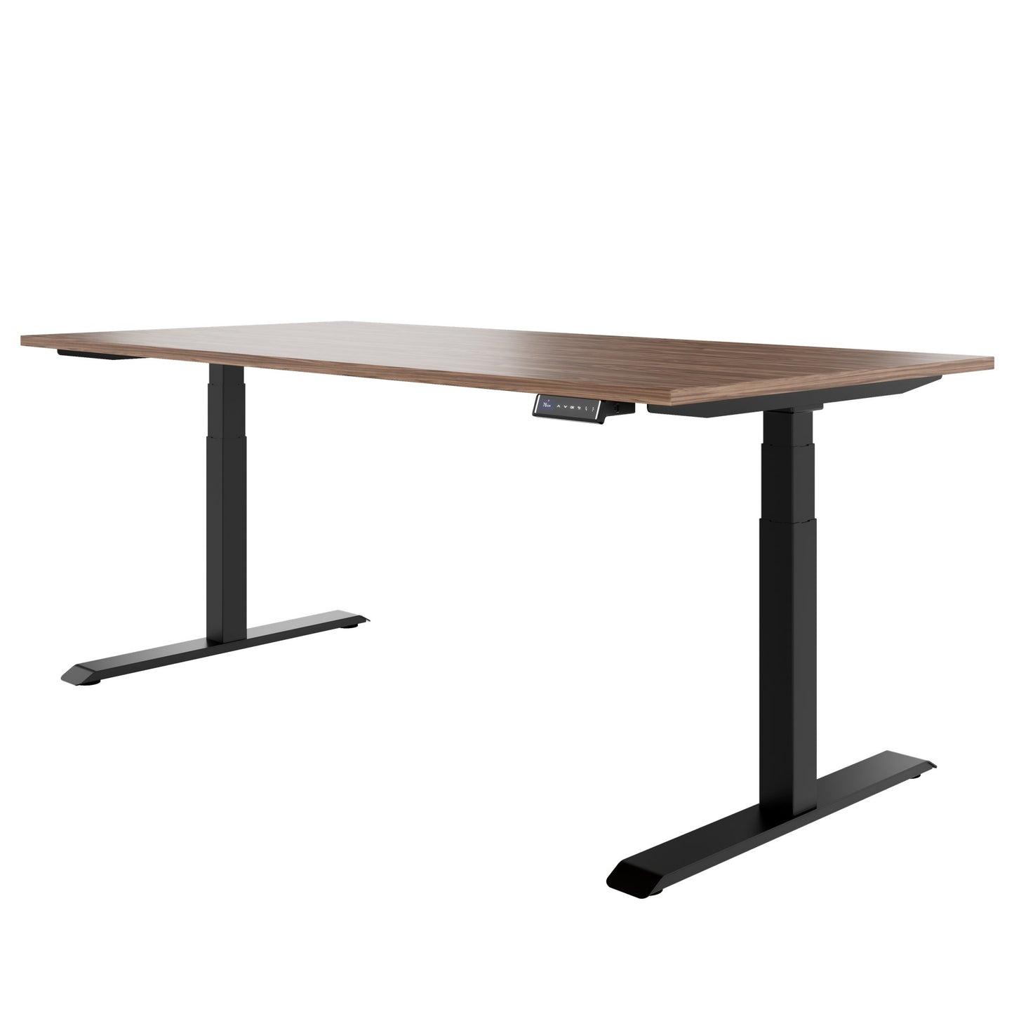 TELDRA Pro, Desk a 2 motori | 1600 - 2000 mm, regolabile in altezza elettricamente, vera fila di legno in legno