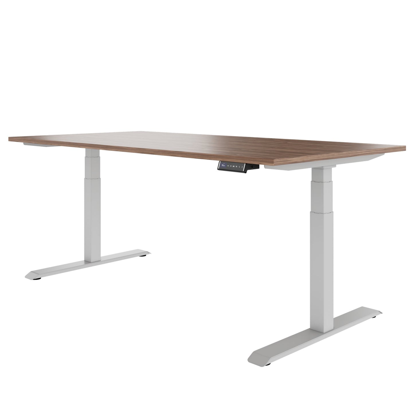 TELDRA Pro, Desk a 2 motori | 1600 - 2000 mm, regolabile in altezza elettricamente, vera fila di legno in legno
