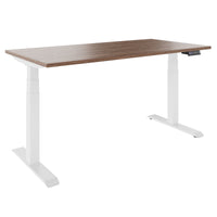 TELDRA Pro, Desk a 2 motori | 1600 - 2000 mm, regolabile in altezza elettricamente, vera fila di legno in legno