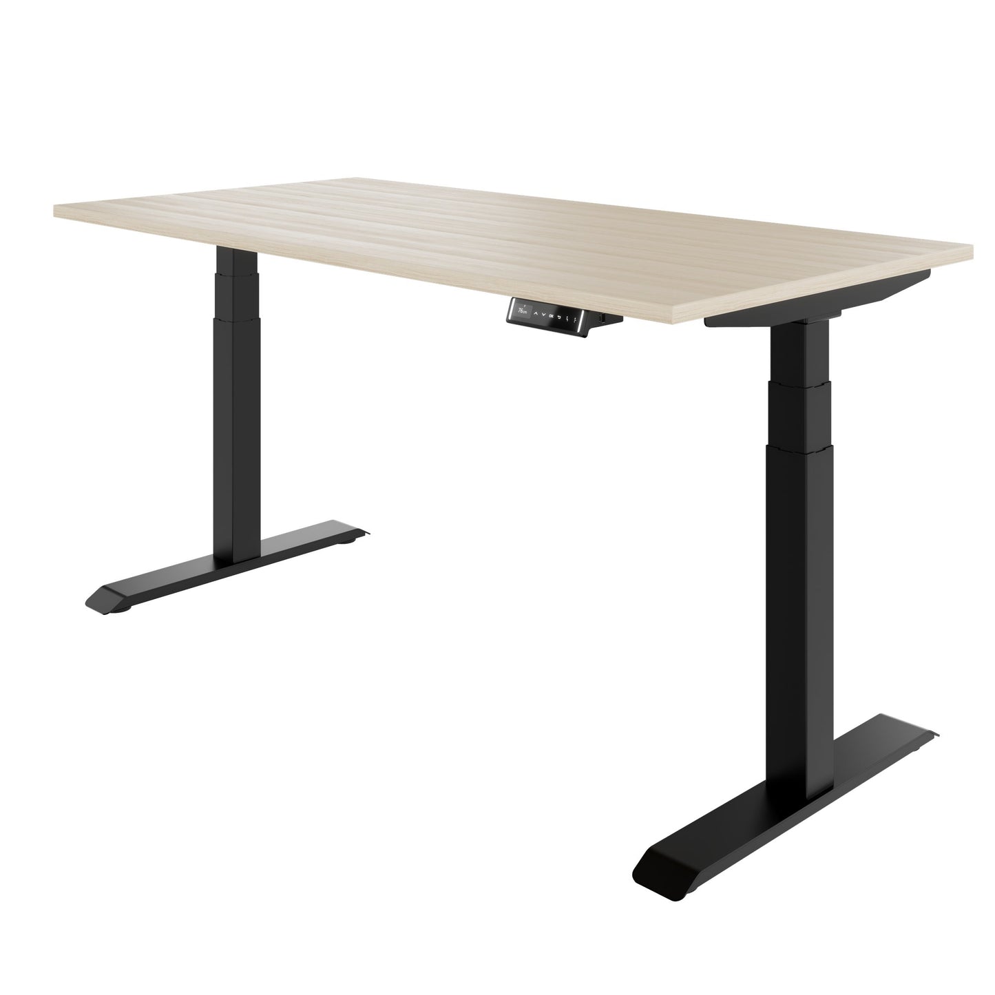 TELDRA Pro, 2-Motoren-Schreibtisch | 1600 - 1800 mm, elektrisch höhenverstellbar, Sandesche