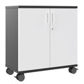 UNI / CHOICE roulettes de meuble | Jusqu’à 800 mm de largeur d’armoire, capacité de charge de 400 kg, 4 pièces  - 2 Thumbnail Image