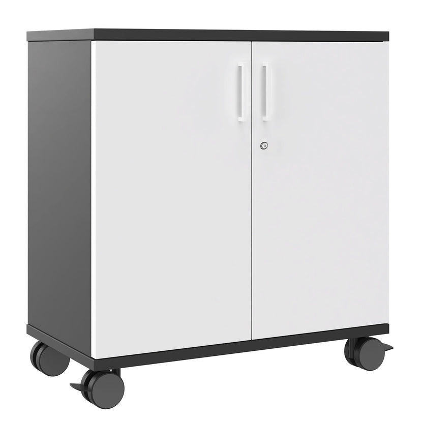 UNI / CHOICE Möbelrollen | Bis zu 1600 mm Schrankbreite, 400kg belastbar, 4 Stück