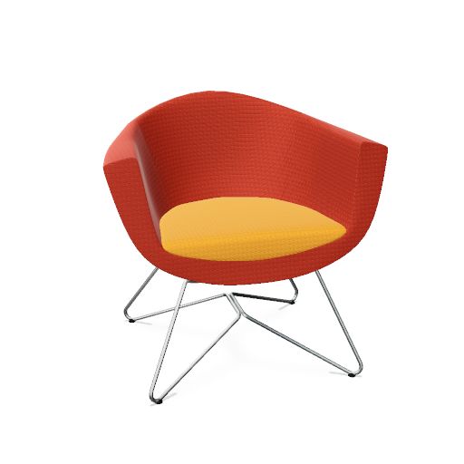 profim - Fauteuil de salon SORRISO | Piètement traîneau