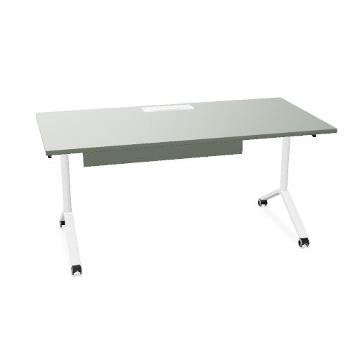 FLIPTOP Besprechungstisch | 1200-1800 mm, klappbar, auf Rollen