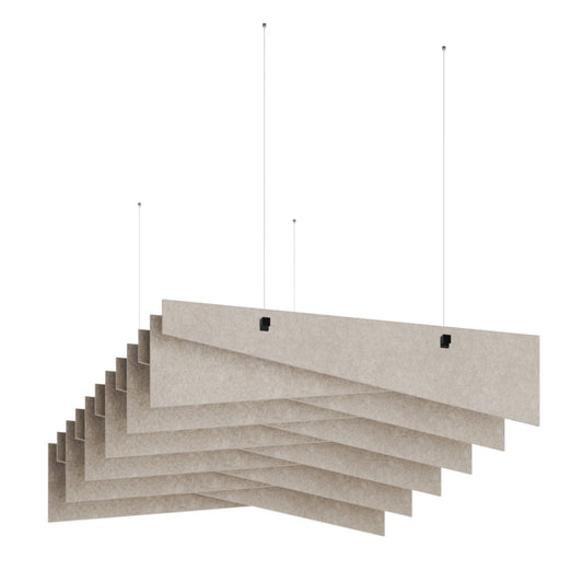 ACOUSTIC ARTWORK Baffel | 1200-2400 x 250-280 mm,  3 verschiedene Formen