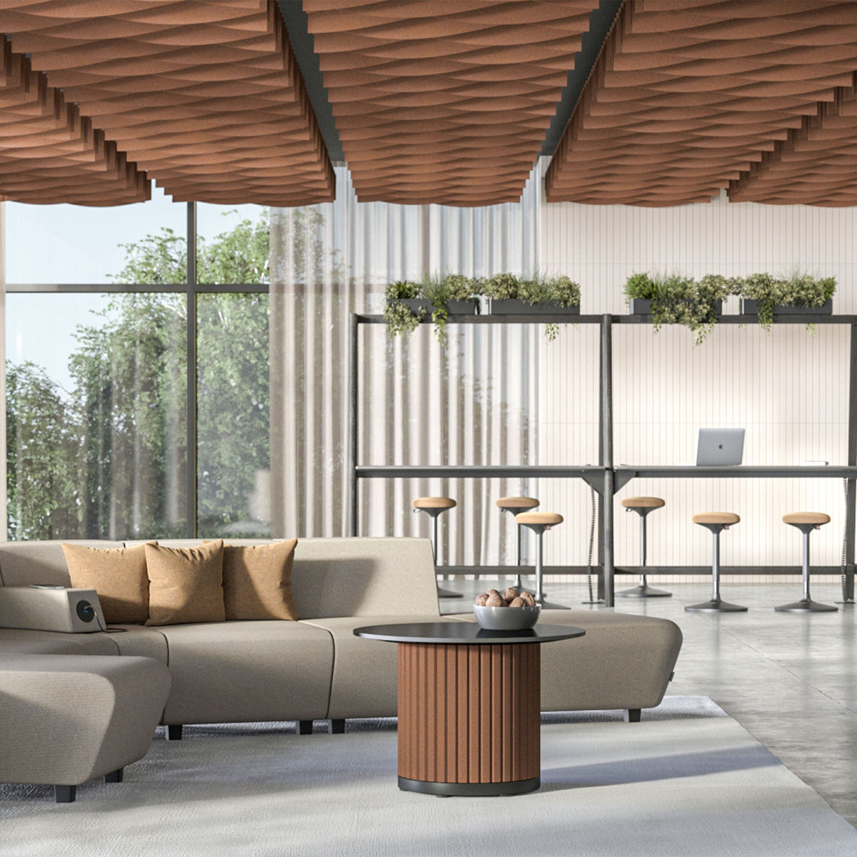 ACOUSTIC ARTWORK Baffel | 1200-2400 x 250-280 mm,  3 verschiedene Formen
