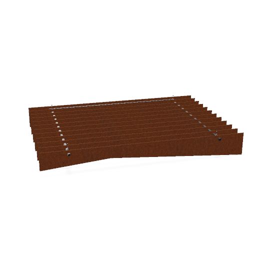 ACOUSTIC ARTWORK Baffel | 1200-2400 x 250-280 mm,  3 verschiedene Formen