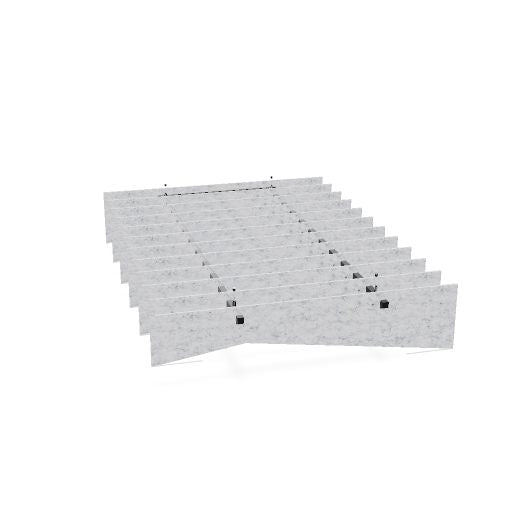 ACOUSTIC ARTWORK Baffel | 1200-2400 x 250-280 mm,  3 verschiedene Formen